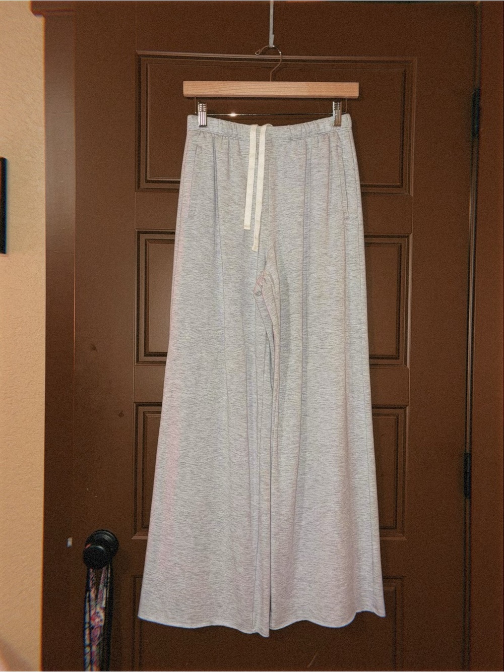 wild fable Light Gray Maxi Skirt with Drawstring Waist